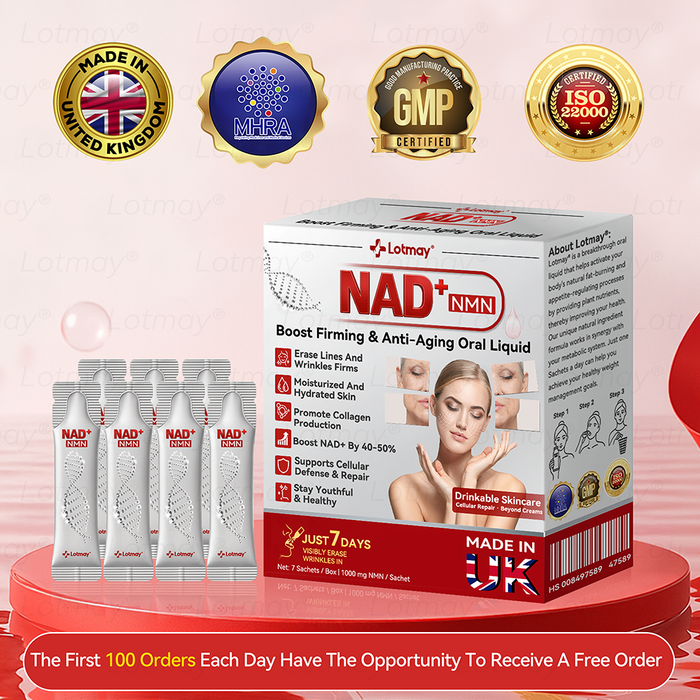 Made in UK💎𝗟𝗼𝘁m𝖺y® 𝗡𝗠𝖭 N𝖠𝙳+ 𝙱𝚘𝗈s𝗍 F𝗂𝗋mi𝗇g & A𝚗𝚝i-𝖺𝗀𝗂𝗇𝗀 𝖮𝗋𝚊l Li𝗾𝘂𝗶d