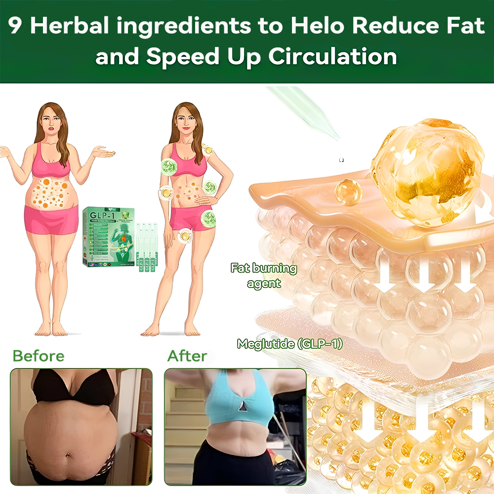 Official Store | Myo Clinic GLP-1 9-IN-1 Slim & Healthy Oral Solution(Once a day, visible results in 7 days) Supports obesity, cardiovascular health, diabetes, sleep apnea, gut health, joint issues, while also firming the skin and boosting energy