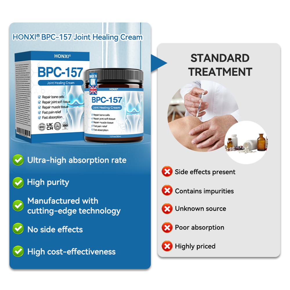 HONXI® BPC-157 Joint Healing Cream🦴Treats Arthritis, Neuropathy, Rheumatism, Sports Injuries & More 🌹